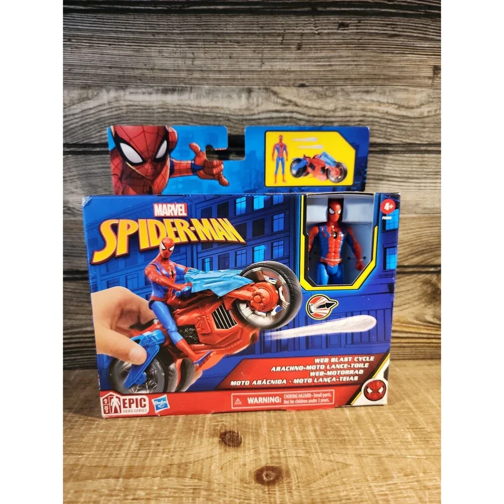 Marvel Spiderman Web Blaster Cycle